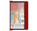 WhiteCoat Clipboard® - Red Occupational Therapy Edition